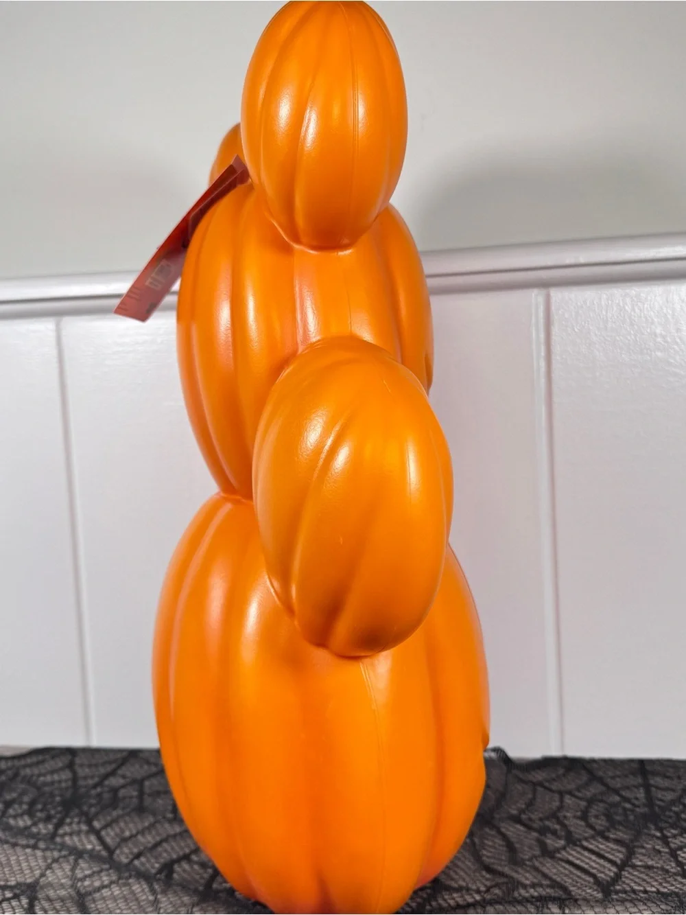NEW Disney Mickey and Minnie Stacked Pumpkin Light-Up Blow Mold